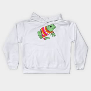 Lesbian Frog Kids Hoodie